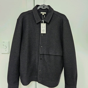 COS 보일드 울 자켓 미드나잇 브라운 M