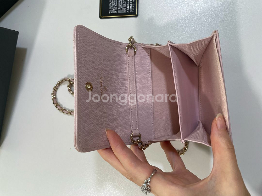 샤넬 체인미니백 지갑--4