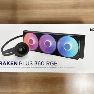 NZXT KRAKEN PLUS 360 (일체형 수냉쿨러) 미개봉 새제품
