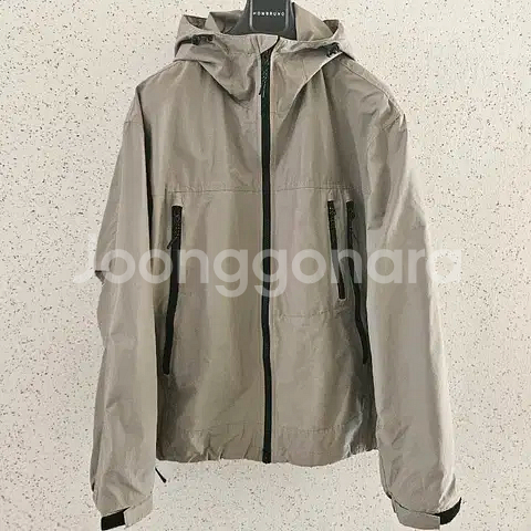 M) 에스피오나지 마운틴 윈드 파카 바람막이 자켓 스톤 그레이--4