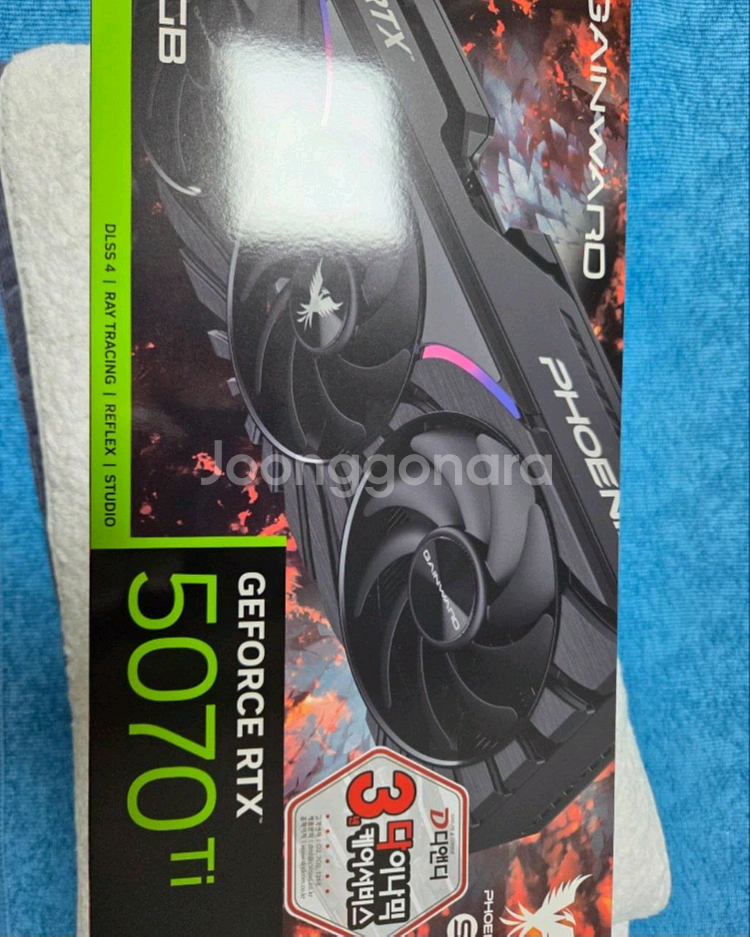 GAINWARD 지포스 RTX 5070 Ti 피닉스-S D7 16GB--0