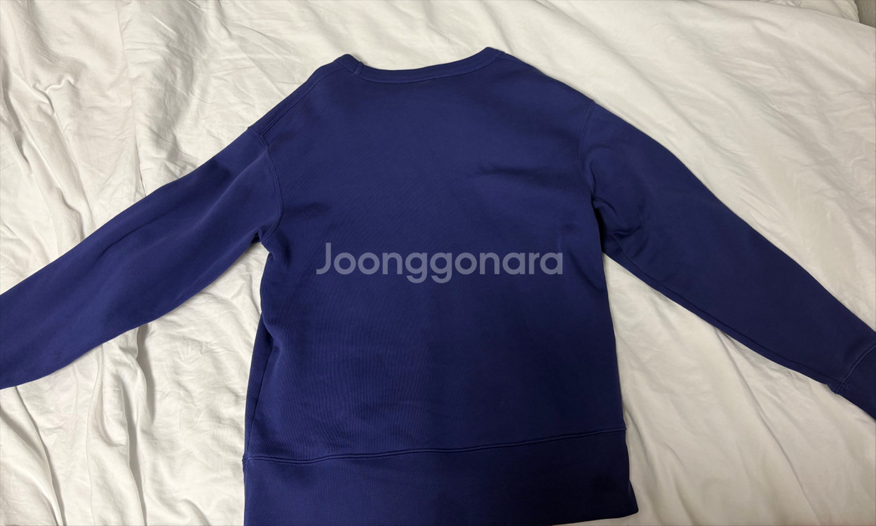 아크네 스튜디오 페어뷰 맨투맨 XXS 블루--2