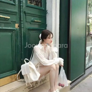 라벨르블랑 자라 백팩 아이보리