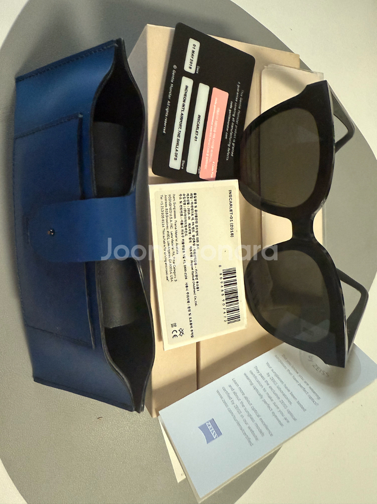 젠틀몬스터 INSCARLET-01 블랙 선글라스--0