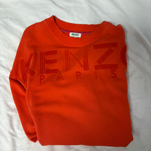 겐조 오렌지 맨투맨 M