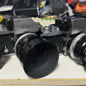 니콘 F바디 + 해바라기 수동 55mm f/1.2 렌즈