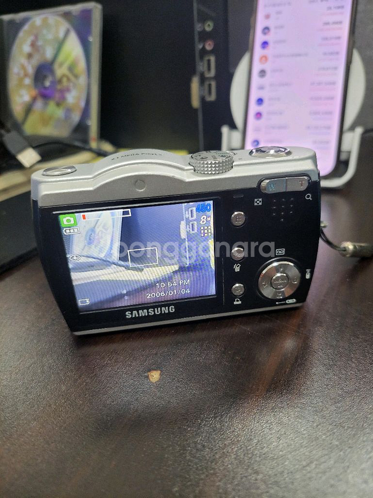 빈티지 삼성케녹스X80 컴팩트 디지털카메라--2