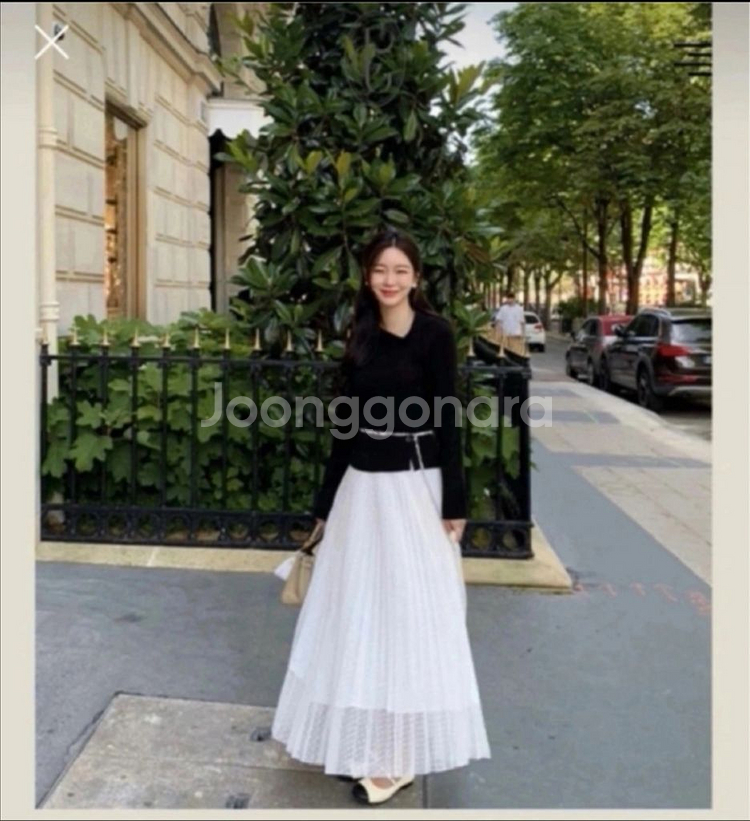 페이지유 플리츠 스커트, 샤 스커트, 도트스커트 새상품 정가 11만원 넘어요--3