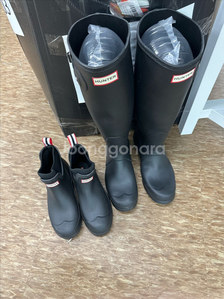 헌터 오리지널 톨 레인부츠--0