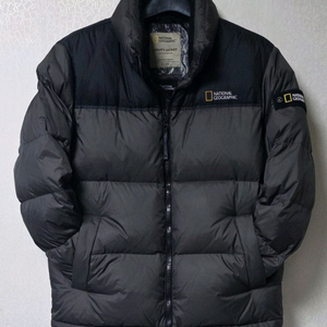 내셔널지오그래픽 덕다운 숏패딩 눕시디자인 남성용 XL(105)