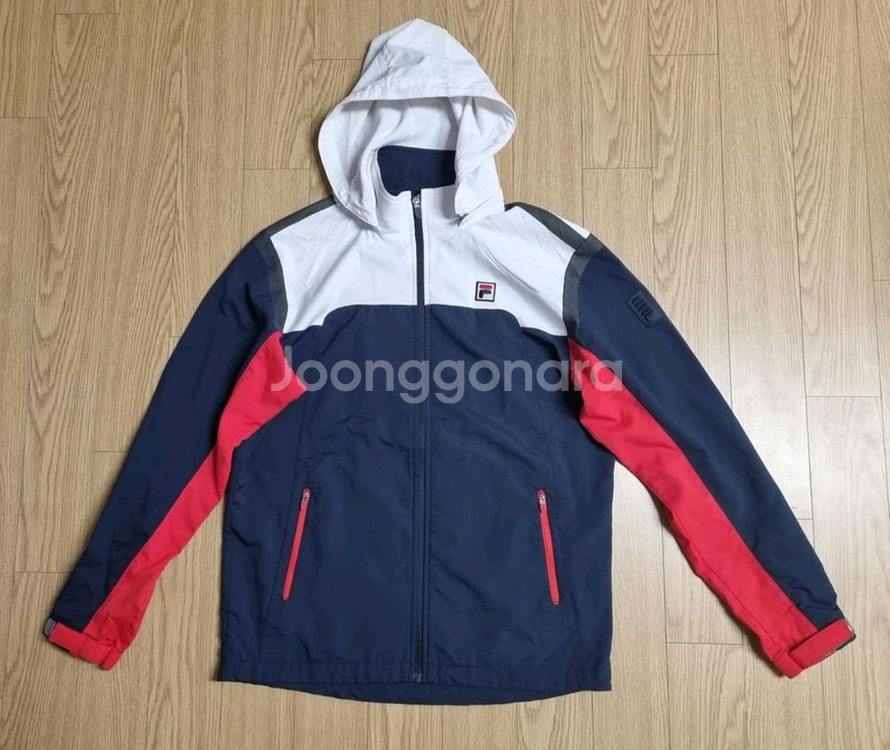 필라 휠라 바람막이 점퍼, 바람막이 쟈켓, 윈드브레이커--0