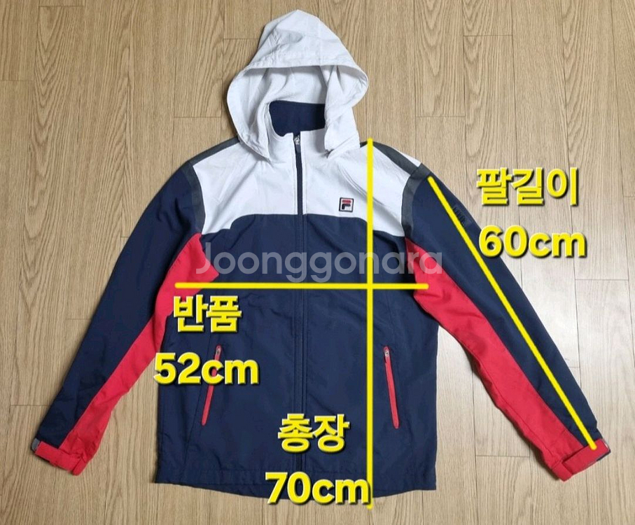 필라 휠라 바람막이 점퍼, 바람막이 쟈켓, 윈드브레이커--9