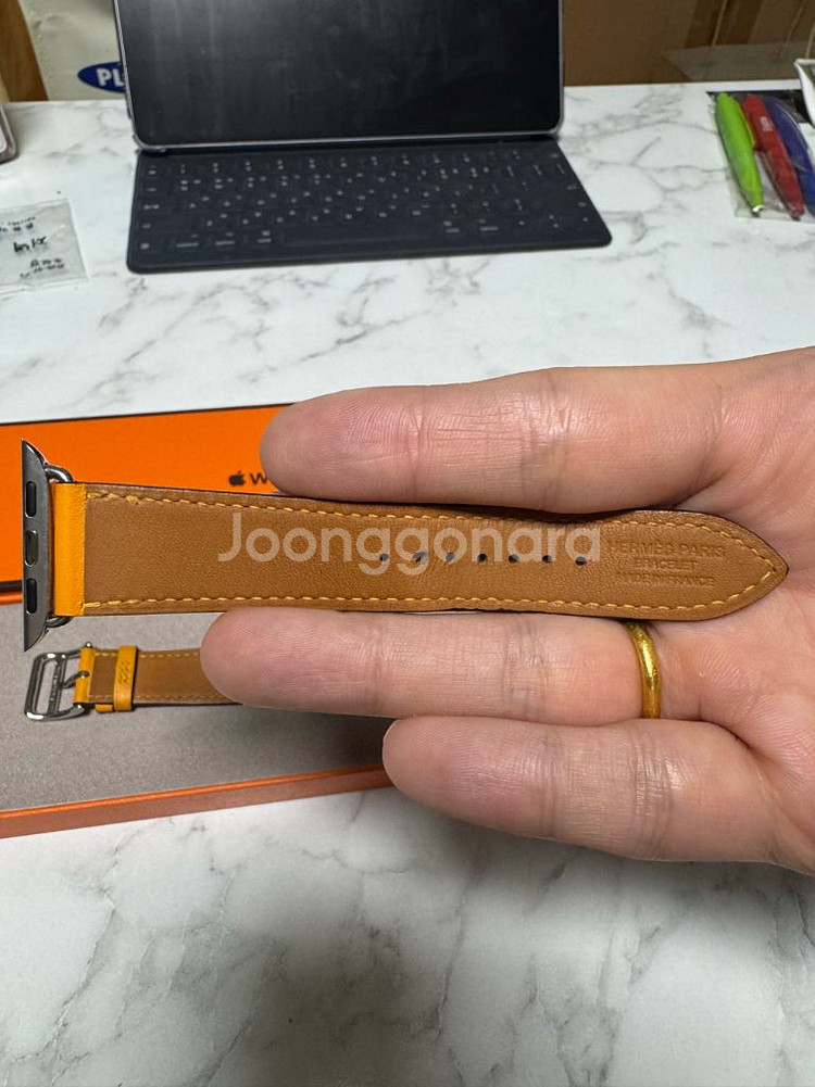 애플워치 에르메스 정품 스트랩--6