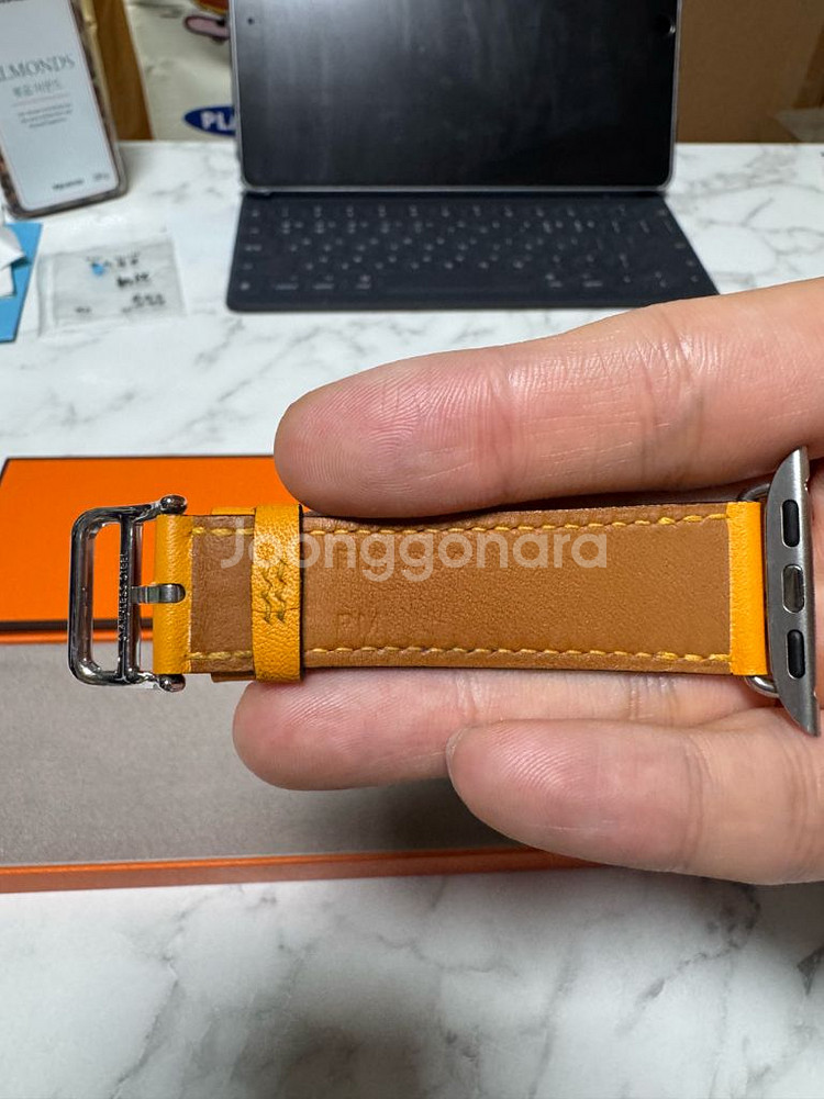 애플워치 에르메스 정품 스트랩--5