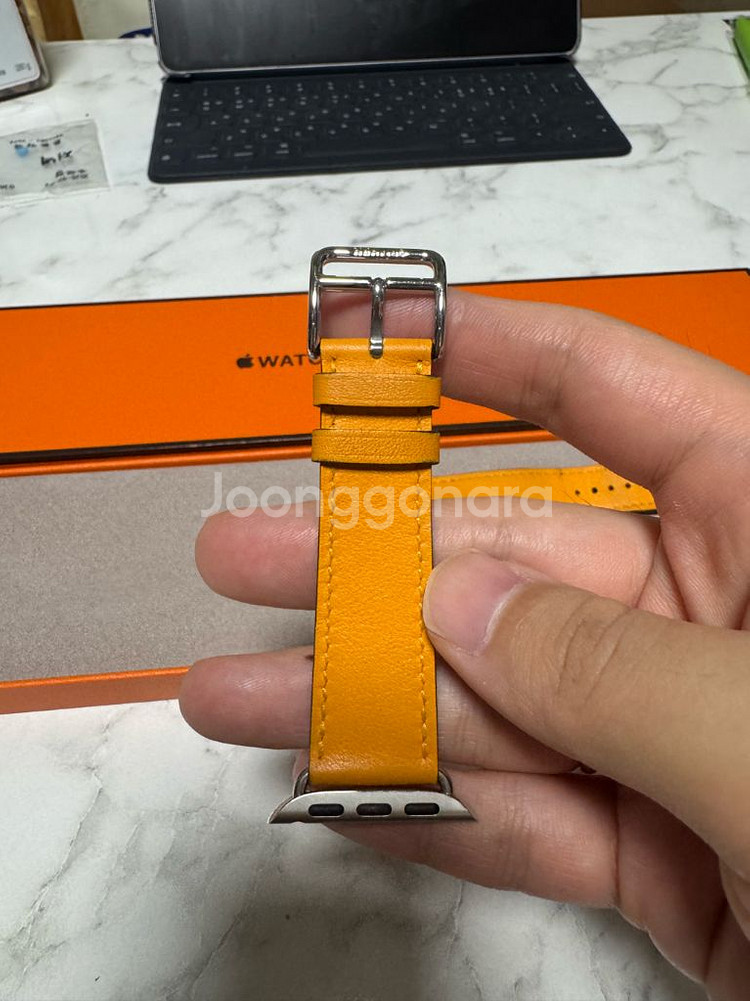 애플워치 에르메스 정품 스트랩--2