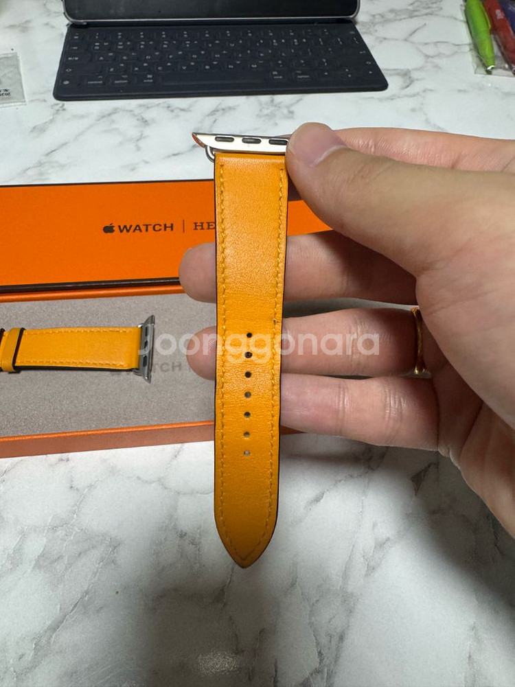 애플워치 에르메스 정품 스트랩--3