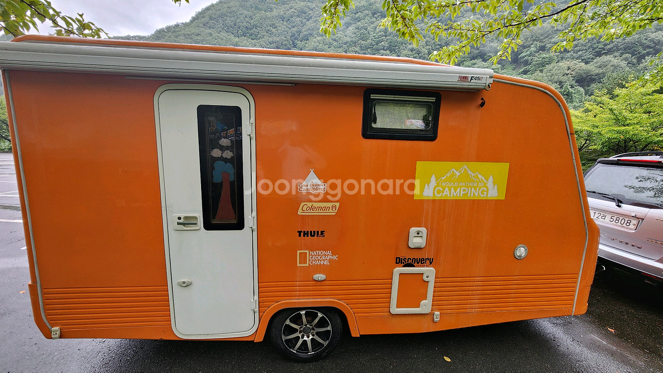 캠핑 카라반 트레일러--0