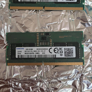 삼성 DDR5 5600 8GB 메모리 2개