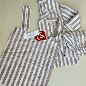 꼬숑 파자마 베이지 S