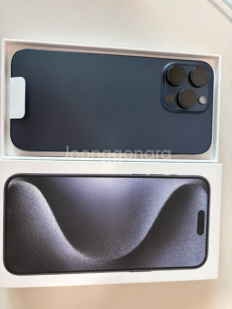 아이폰15 프로맥스 256GB 리퍼 새상품 + 애케플--3