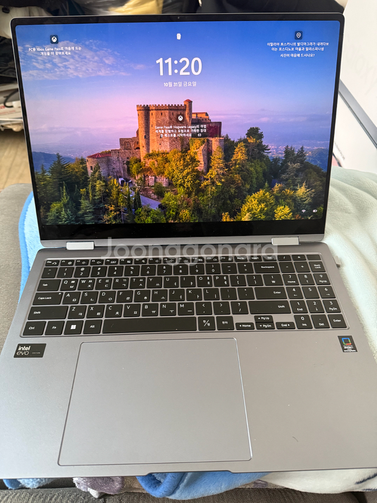 삼성 갤럭시북4프로 360 새상품급--4