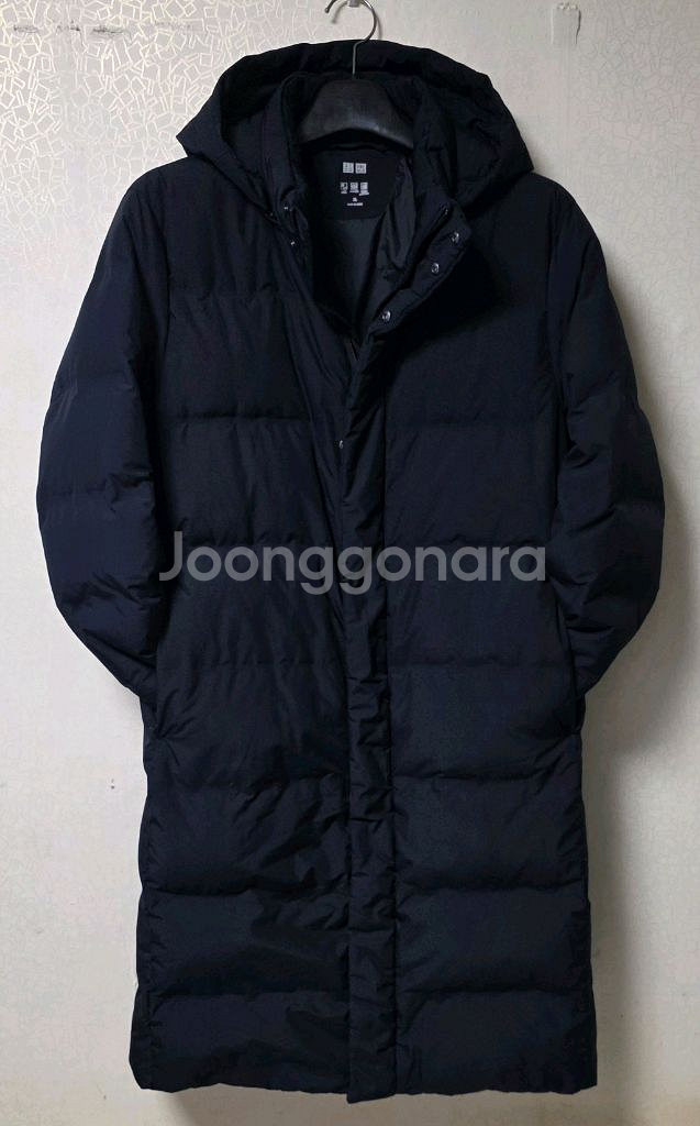 유니클로 UNIQLO 심리스 롱패딩 구스다운 남성용 XL(여유있는105)--0
