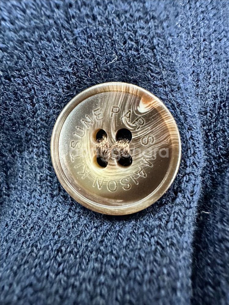 메종키츠네 케이블 니트 스웨터--2