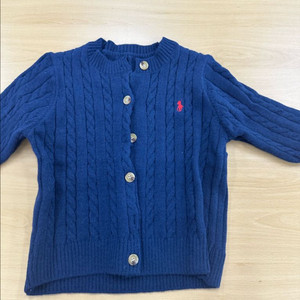 메종키츠네 케이블 니트 스웨터