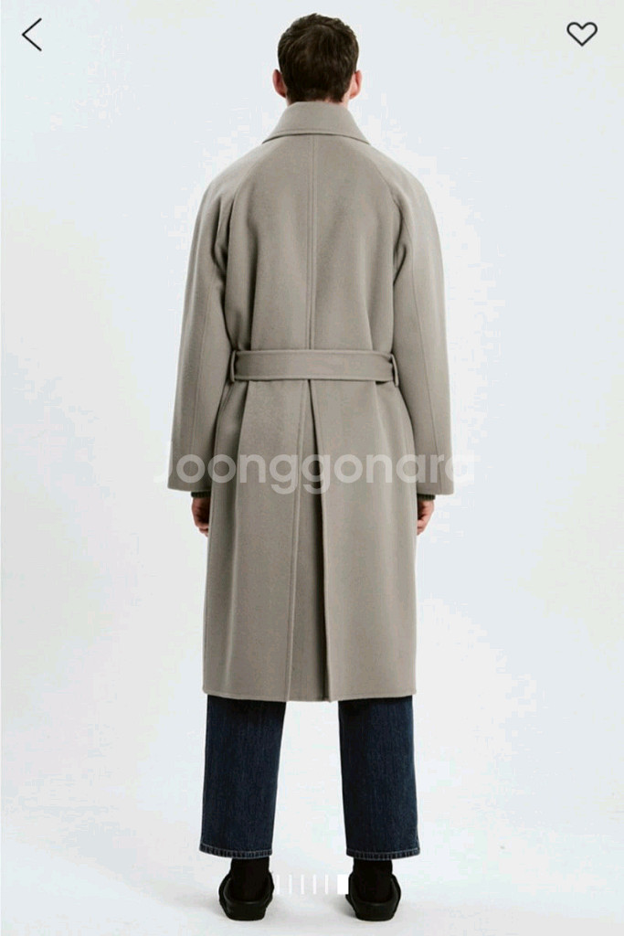 [새상품] 타임옴므 발마칸 코트 95--5