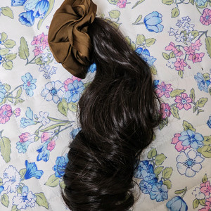 곱창 집게가발 웨이브 긴머리 포니테일 부분가발