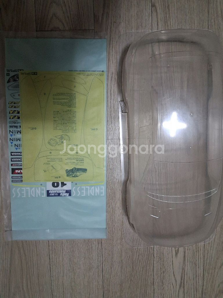 타미야 RC카 xv-01 슈바루 임프레자 WRX STI 바디만 판매 합니다--1