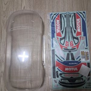 타미야 RC카 xv-01 슈바루 임프레자 WRX STI 바디만 판매 합니다