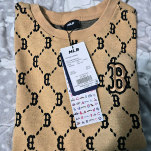 MLB 키즈 모노그램 맨투맨 165