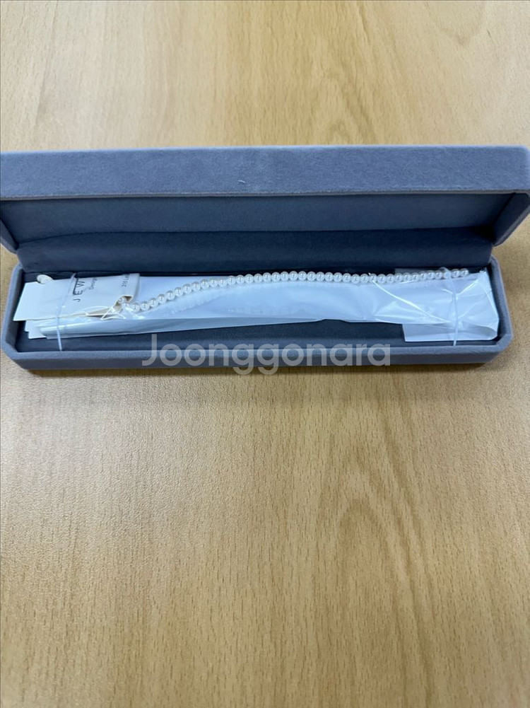 14k 도금 골드 볼 진주목걸이--2