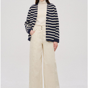 24 sjyp 스트라이프 니트가디건 새상품