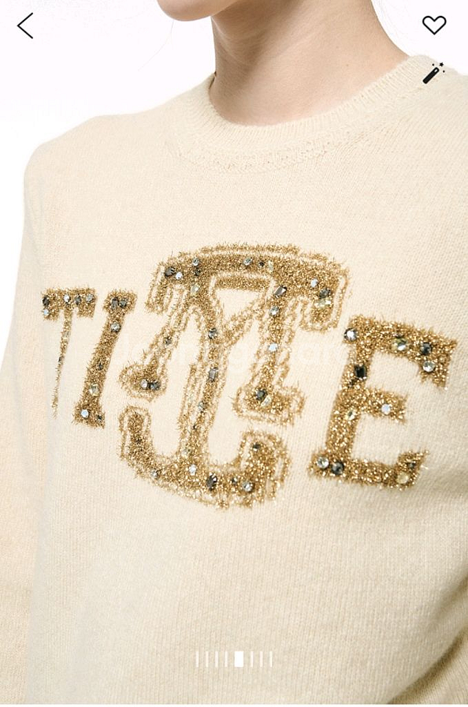 타임 캐시미어블렌드 프린지 니트탑 랑방 마인 더캐시미어--4