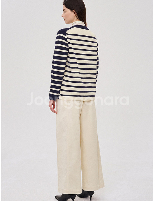 24 sjyp 스트라이프 니트가디건 새상품--2