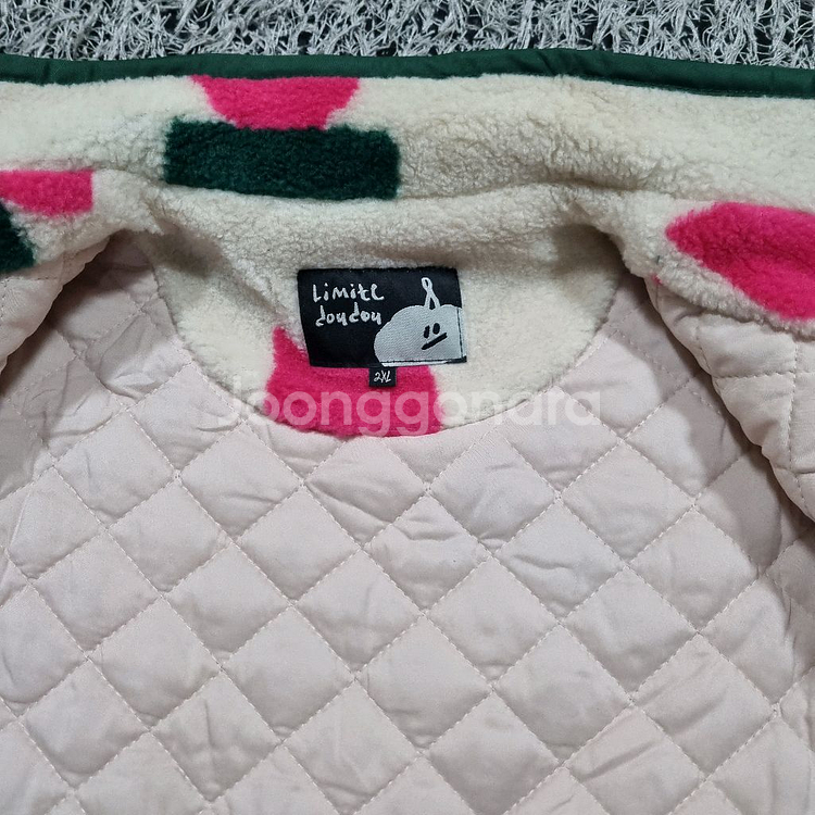 리미떼두두 여아동 튤립 플리스 조끼 2XL, 130 (상태굿)--3