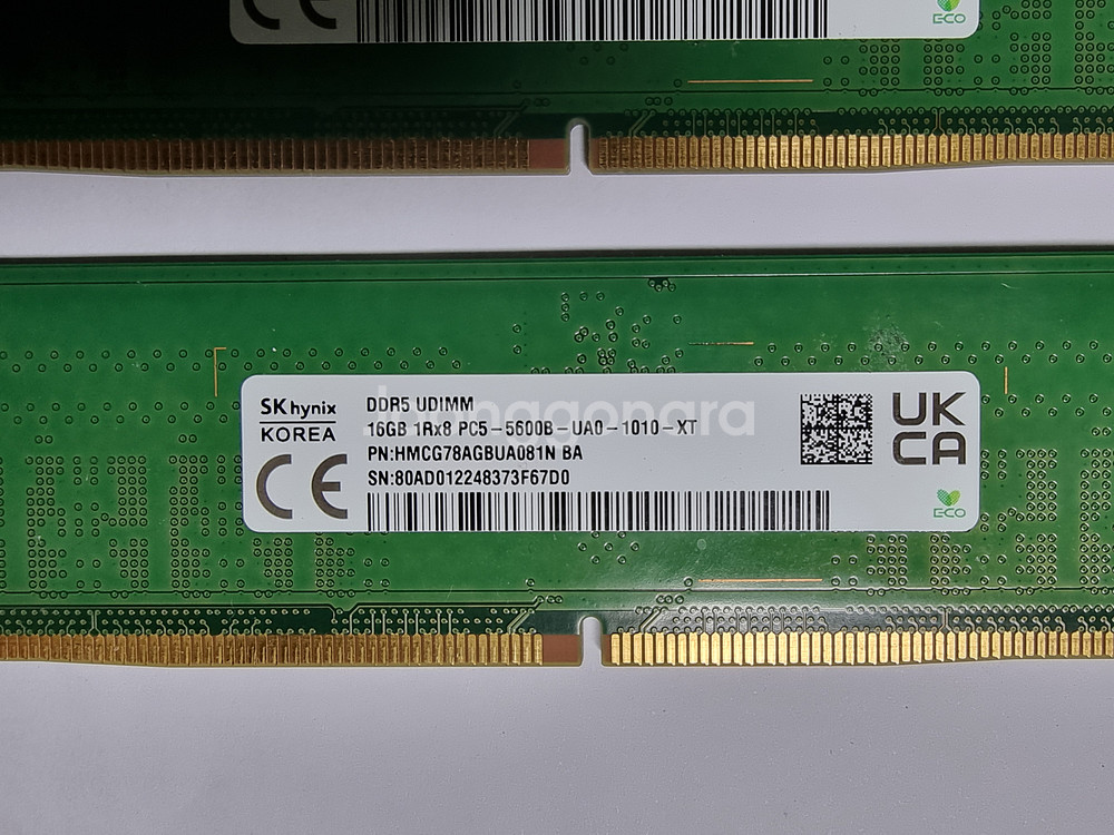 SK하이닉스DDR5 5600MHz(PC5-44800) 16GB A다이--1
