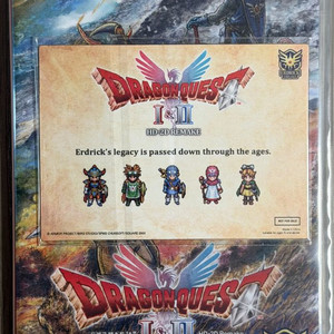 (미개봉) 닌텐도 스위치 드래곤퀘스트 1&2 리메이크 예약 특전 포함 팝니다