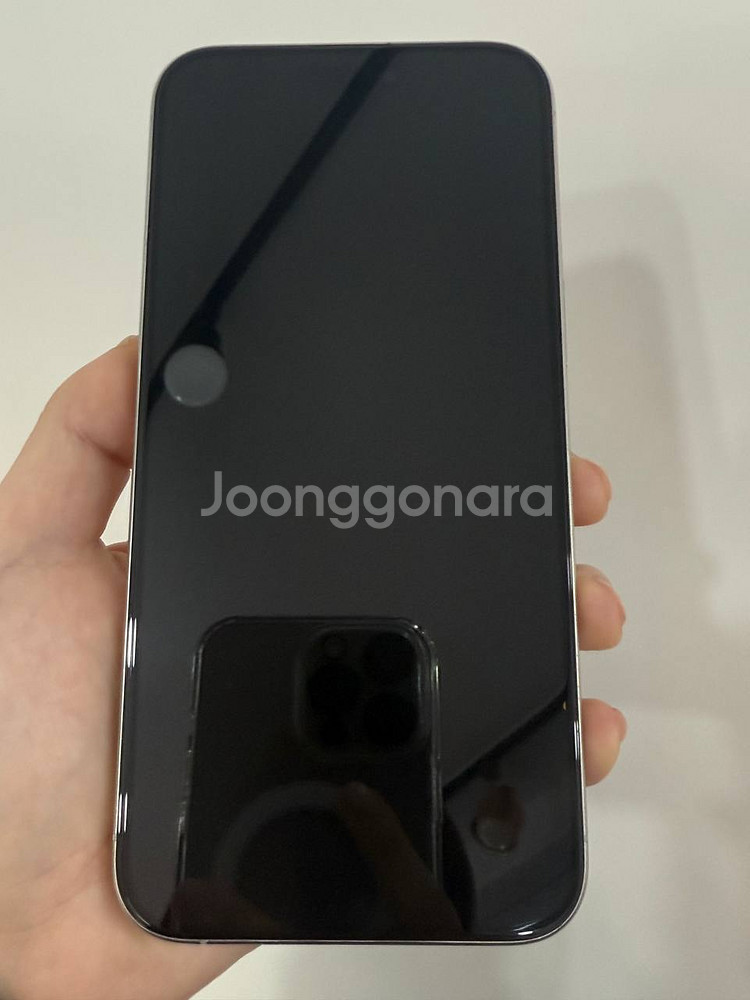 아이폰15프로맥스 화이트 256GB/89%--1