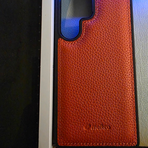 프리미엄 천연가죽 삼성 케이스｜S24 / S25 울트라 호환 / 대형카메라홀