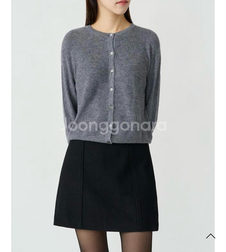 PVCS 캐시 실크 가디건 아이보리/그레이 각10만--4