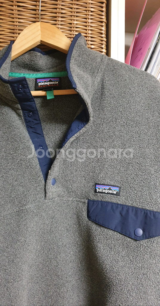 파타고니아 헤비웨이트 신칠라 풀오버 니켈 네이비 L--4