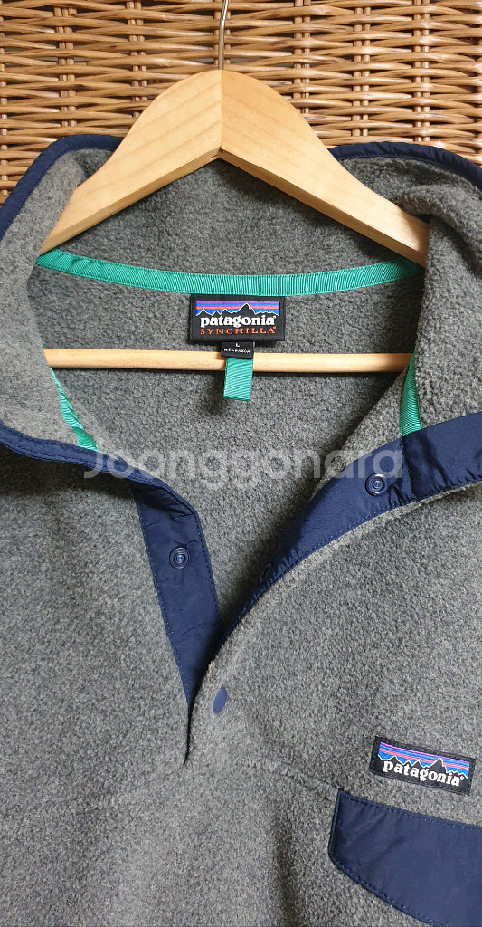파타고니아 헤비웨이트 신칠라 풀오버 니켈 네이비 L--5