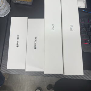 아이패드 미개봉2대 및 애플워치 se미개봉 44mm 2대 40mm2대