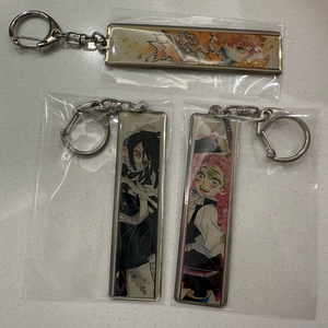 귀멸의칼날 원화전 이구로 미츠리 젠이츠 메탈 키링 귀칼