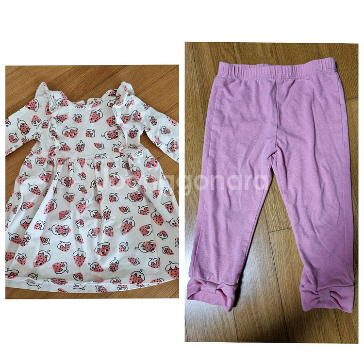 여아 2세 3세 4세 봄 가을 겨울 원피스 레깅스--0