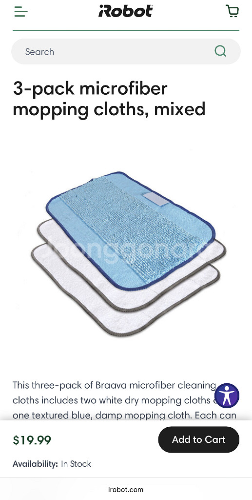 브라바 380 물걸레 로봇--2