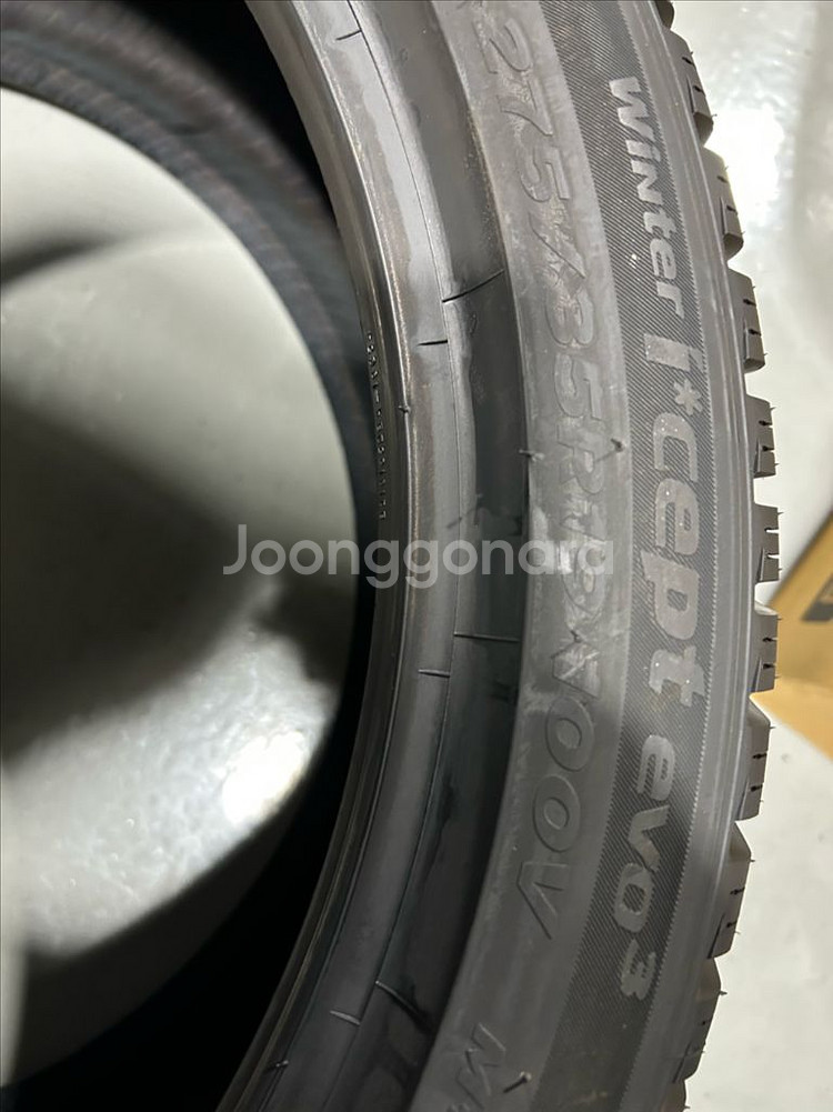 한국타이어 윈터아이셋트 프리미엄 275/35R19--5